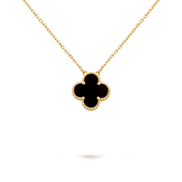CLOVER | Halskette Schwarz