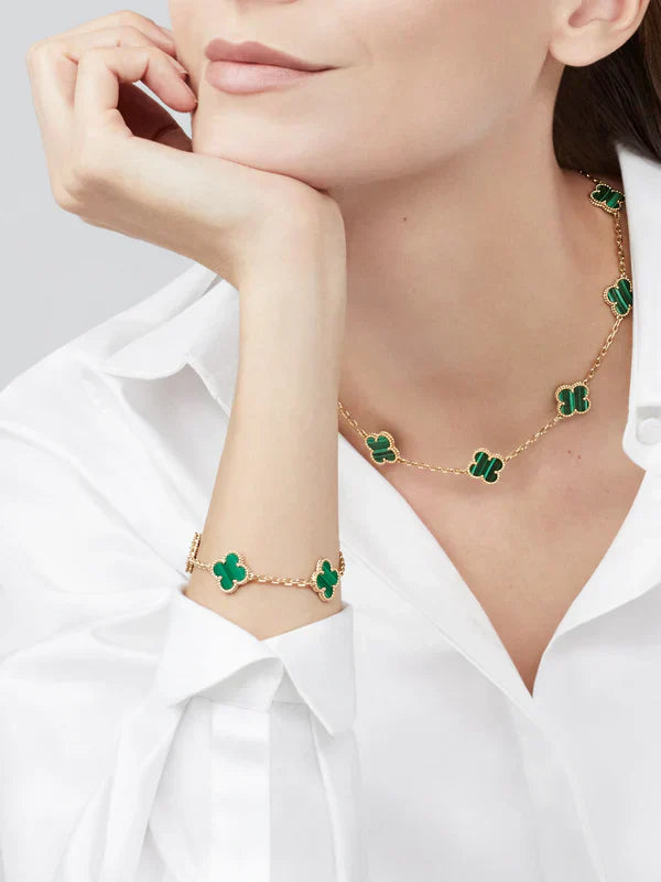 CLOVER | Armband Grün