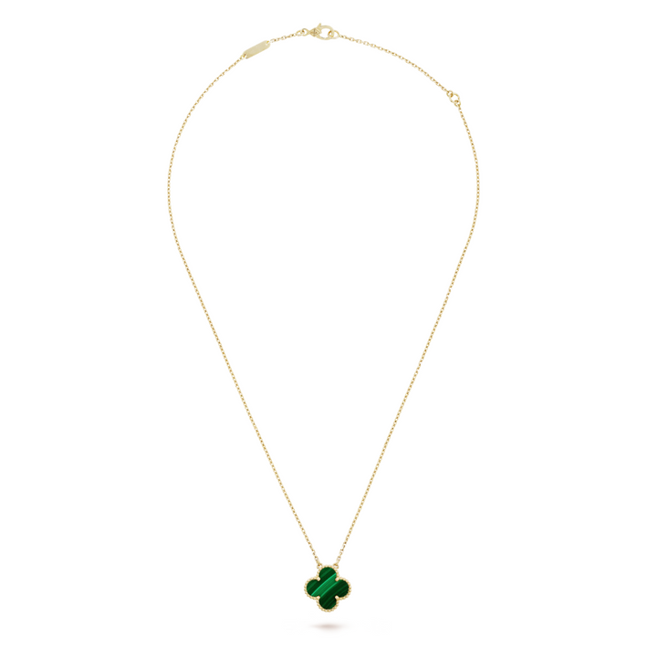 CLOVER | Halskette Grün