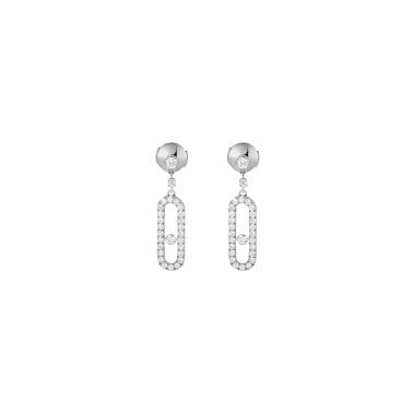 EXCLUSIVE | Ohrringe Myla Diamanté Hoop