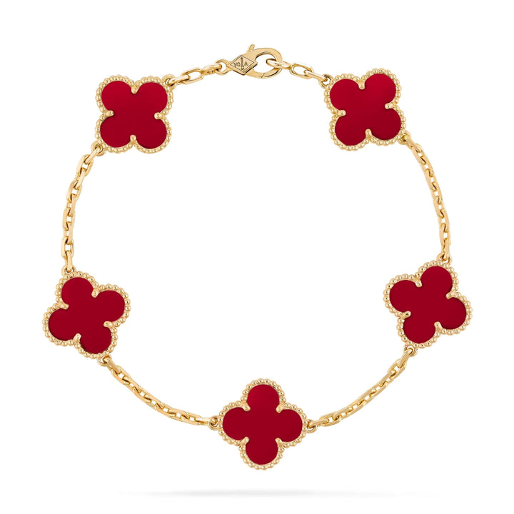 CLOVER | Armband Rot