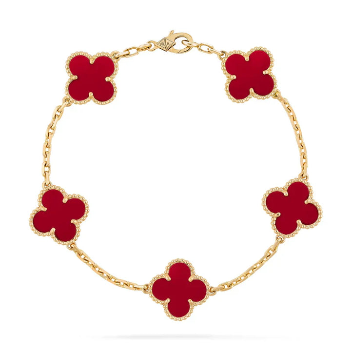 CLOVER | Schmuckset Premium Rot Bundle
