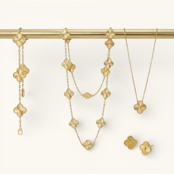 Clover set gold