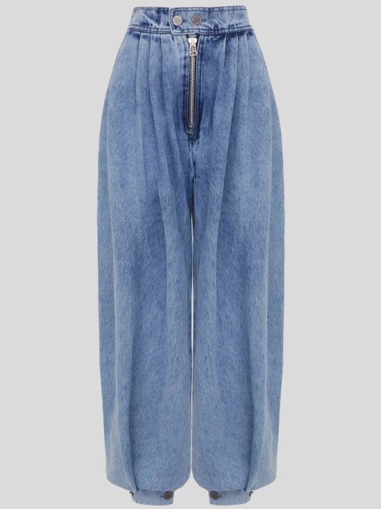 Jeans a vita alta basic