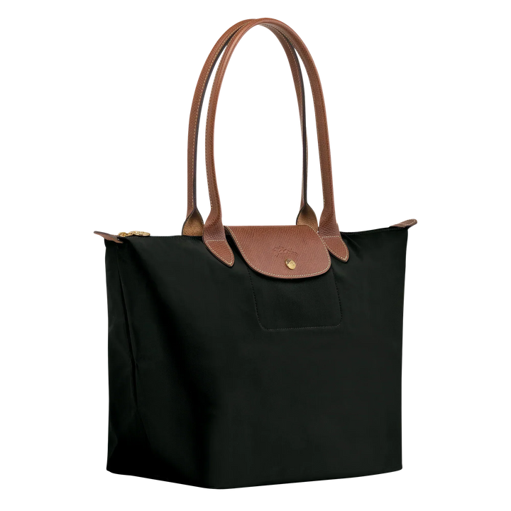 Große Le Pliage Tote, Schwarz