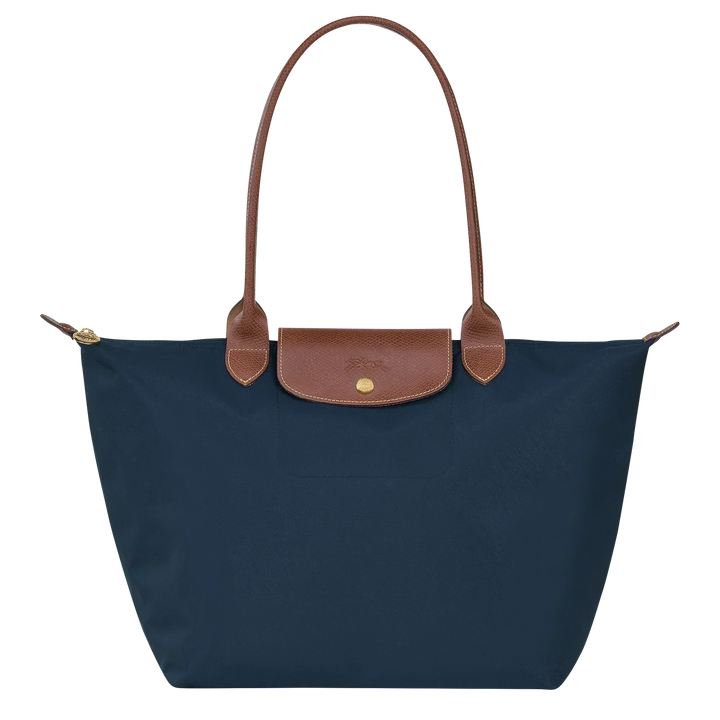 Große Le Pliage Tasche, Marineblau
