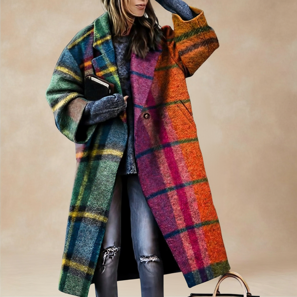 Cappotto oversize a portafoglio
