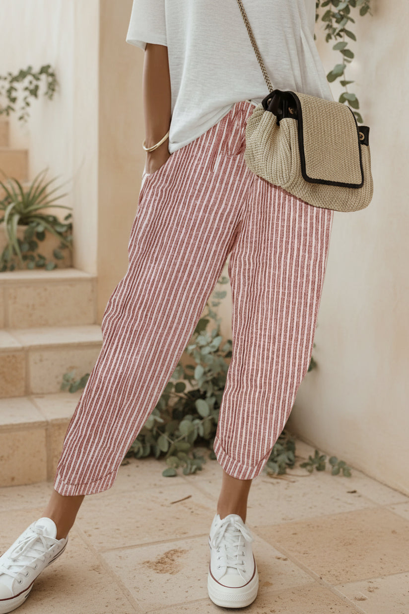 Pantaloni estivi leggeri dal taglio rilassato