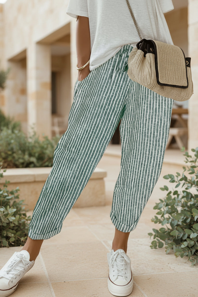 Pantaloni estivi leggeri dal taglio rilassato