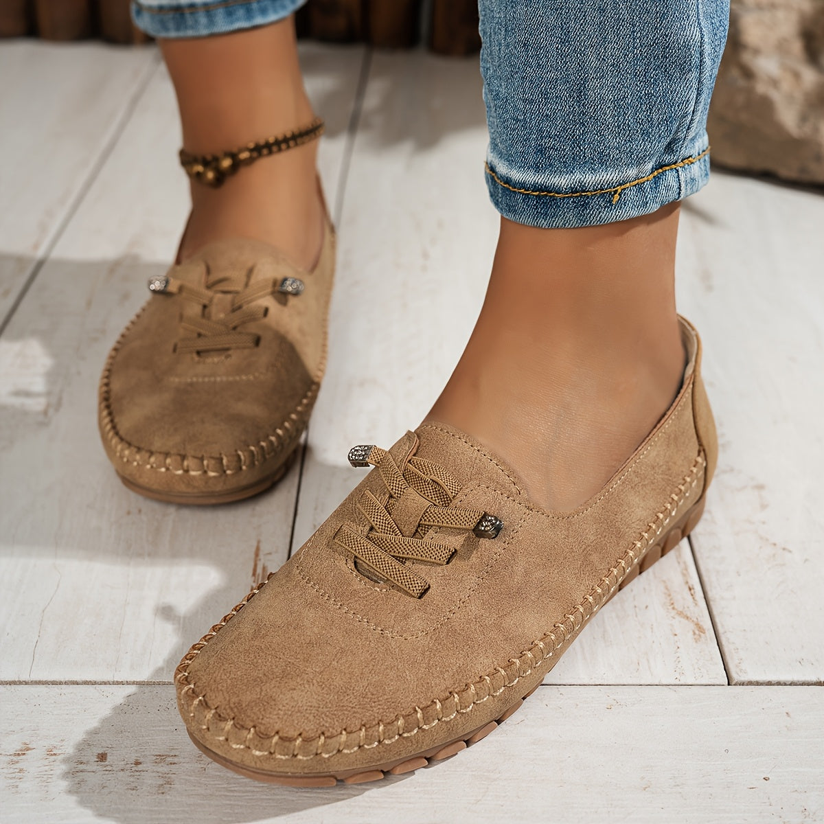 Mocassini slip on con suola flessibile