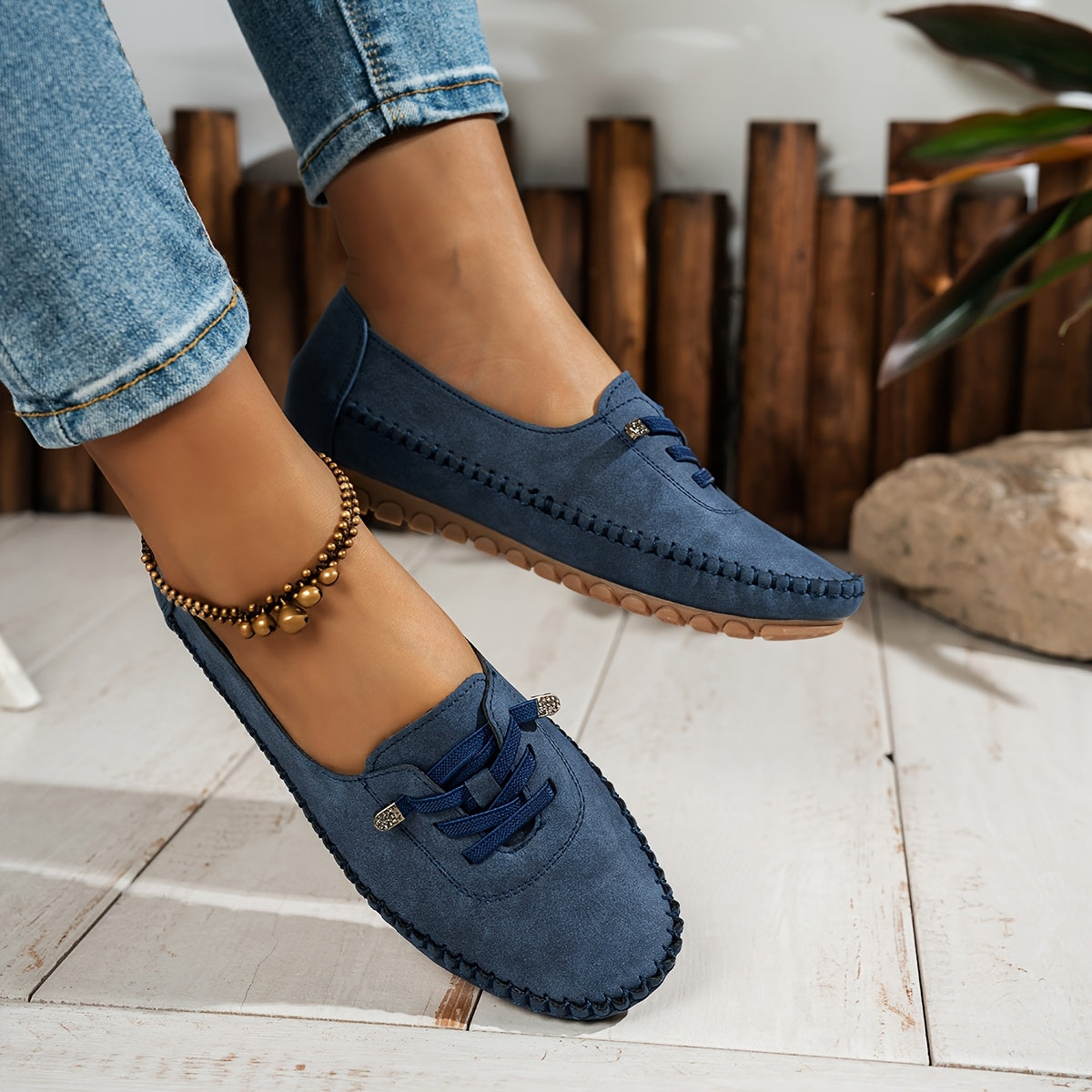 Mocassini slip on con suola flessibile