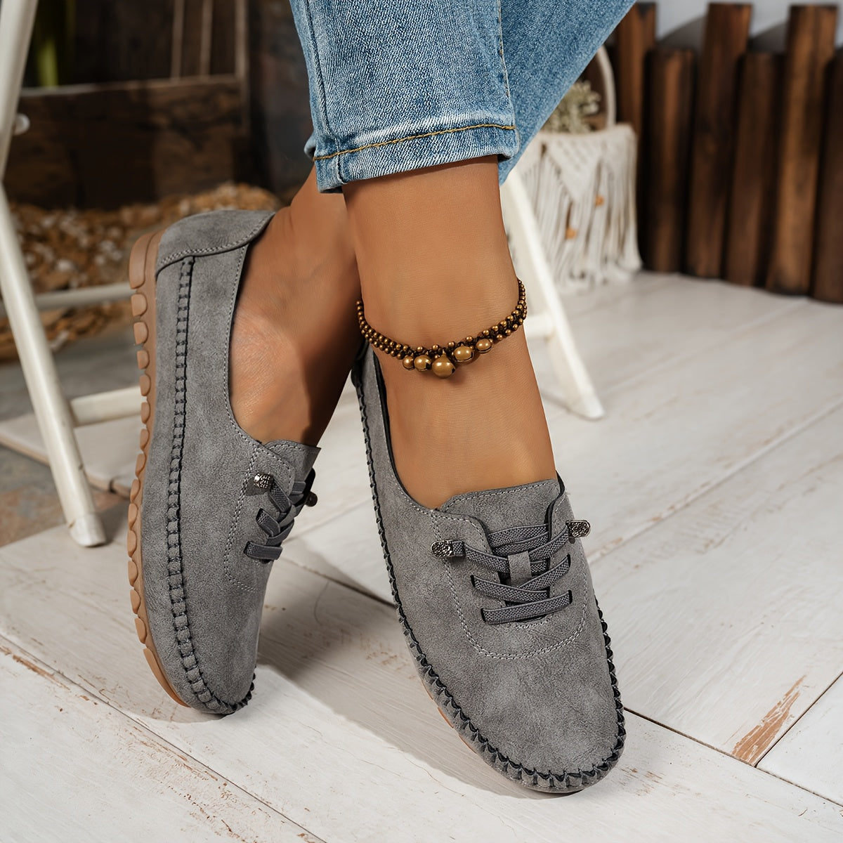 Mocassini slip on con suola flessibile