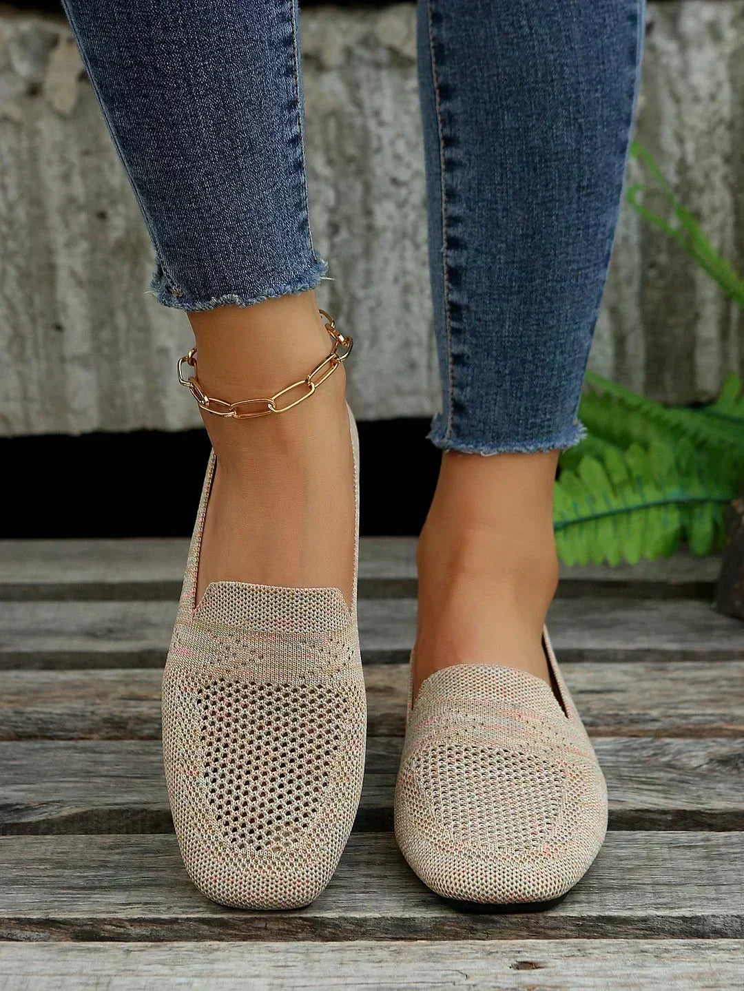 Scarpe slip on basse dalla linea affusolata