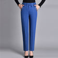 Jeans con elastico in vita e tasche