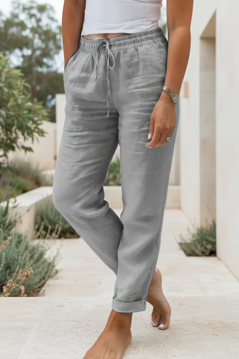 Pantaloni casual dalla vestibilità rilassata