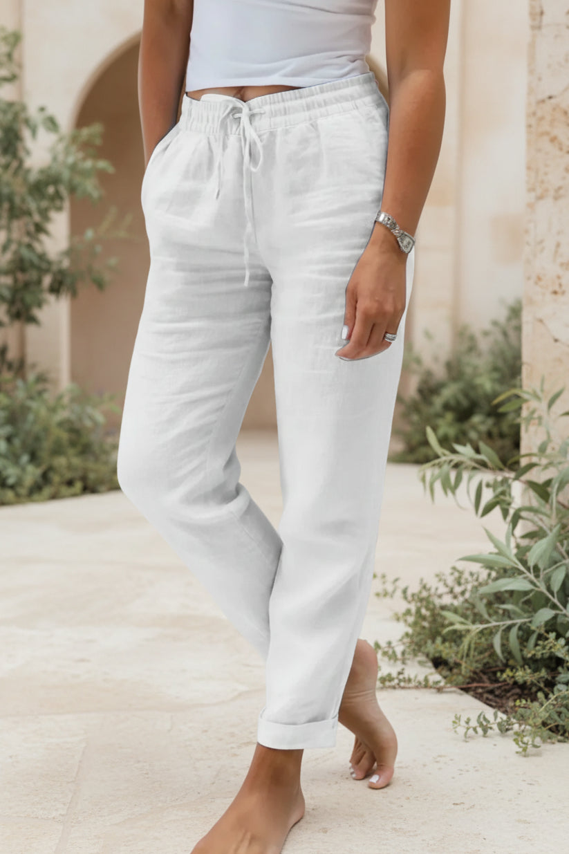 Pantaloni casual dalla vestibilità rilassata